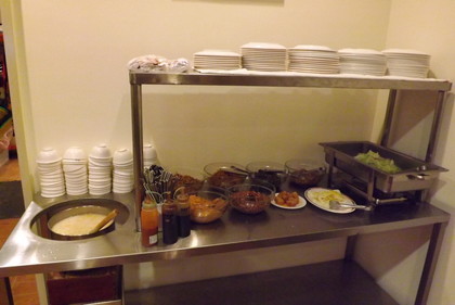 朝食ビュッフェ